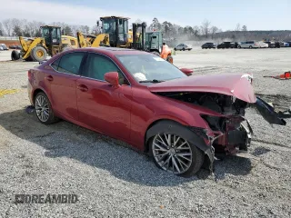2014 Lexus IS 250 with VIN JTHBF1D20E5023280, listed as a Copart auction lot 47634805 with 157,420 mi miles and Salvage Title. Bid and sale history available at DreamBid. Image 4.
