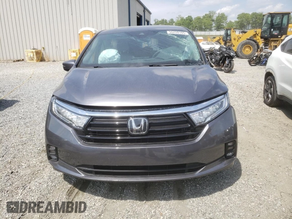 2024 Honda Odyssey EX-L с VIN 5FNRL6H62RB073573, выставлен на аукционе Copart как лот 55228105 с пробегом Не указан миль и Списание • Salvage title. История ставок и продаж доступна на DreamBid. Изображение 5.