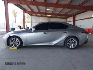 2021 Lexus IS 300 with VIN JTHCA1D24M5111198, listed as a IAAI auction lot 41944185 with 68,309 mi miles and . Bid and sale history available at DreamBid. Image 14.