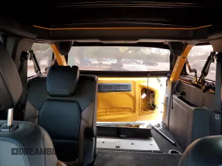 2021 Ford Bronco с VIN 1FMEE5DP6MLA88337, выставлен на аукционе Copart как лот 76057734 с пробегом 31 846 миль миль и Списание • Salvage title. История ставок и продаж доступна на DreamBid. Изображение 10.