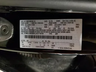 2020 Ford Escape SE with VIN 1FMCU9G6XLUC71818, listed as a Copart auction lot 62925835 with 91,809 mi miles and Salvage title. Bid and sale history available at DreamBid. Image 13.