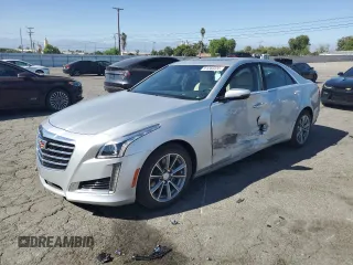 2019 Cadillac CTS Luxury RWD with VIN 1G6AR5SS2K0100550, listed as a Copart auction lot 61260235 with 53,997 mi miles and Salvage title. Bid and sale history available at DreamBid. Image 1.