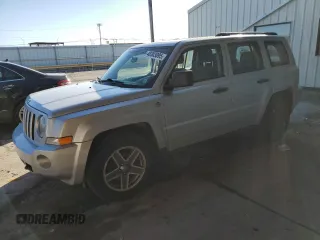 2010 Jeep Patriot Sport with VIN 1J4NF2GB4AD521492, listed as a Copart auction lot 48303095 with 0 mi miles and Salvage Title. Bid and sale history available at carsss.com. Image 1.