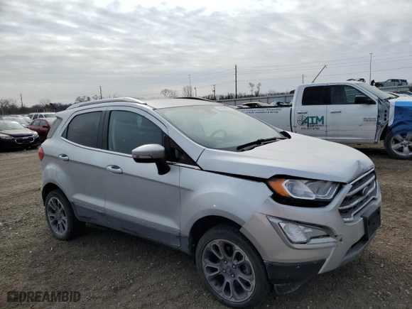 2020 Ford EcoSport Titanium with VIN MAJ6S3KL3LC367674, listed as a Copart auction lot 44469885 with 60,363 mi miles and Salvage Title. Bid and sale history available at carsss.com. Image 4.
