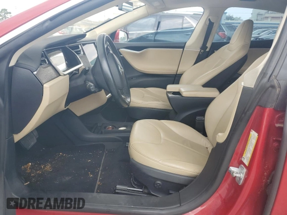 2013 Tesla Model S with VIN 5YJSA1AG7DFP12228, listed as a Copart auction lot 60040665 with 87,674 mi miles and Clean title. Bid and sale history available at DreamBid. Image 7.
