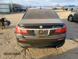 2015 BMW 7 Series 740Li xDrive with VIN WBAYF4C55FGS99336, listed as a Copart auction lot 87646015 with 100,660 mi miles and Clean Title. Bid and sale history available at carsss.com. Image 6.