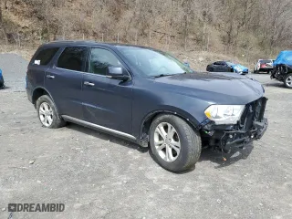 2013 Dodge Durango Crew with VIN 1C4RDJDG5DC686694, listed as a Copart auction lot 52766305 with 152,271 mi miles and Salvage Title. Bid and sale history available at carsss.com. Image 4.