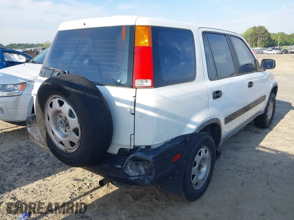 2000 Honda CR-V LX with VIN JHLRD2844YC011658, listed as a IAAI auction lot 42117486 with 185,206 mi miles. Bid and sale history available at carsss.com. Image 6.