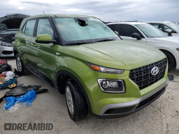 2024 Hyundai Venue SE with VIN KMHRB8A31RU320258, listed as a Copart auction lot 77896284 with 3,013 mi miles and Non Repairable. Bid and sale history available at DreamBid. Image 4.