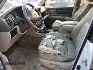 2002 Toyota Land Cruiser with VIN JTEHT05J022022028, listed as a Copart auction lot 85956484 with 266,350 mi miles and Clean Title. Bid and sale history available at carsss.com. Image 7.