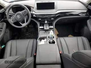 2024 Acura MDX with VIN 5J8YE1H33RL015856, listed as a Copart auction lot 46580485 with 25,541 mi miles and Salvage title. Bid and sale history available at DreamBid. Image 8.