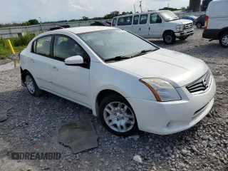 2012 Nissan Sentra S with VIN 3N1AB6AP4CL779913, listed as a Copart auction lot 59927105 with 120,450 mi miles and Salvage title. Bid and sale history available at DreamBid. Image 4.