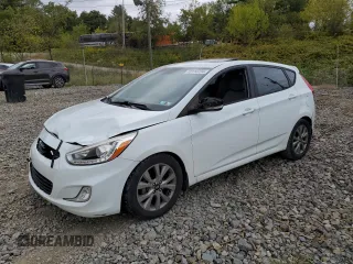 2015 Hyundai Accent Sport with VIN KMHCU5AEXFU220171, listed as a Copart auction lot 72114734 with 170,372 mi miles and Salvage Title. Bid and sale history available at carsss.com. Image 1.