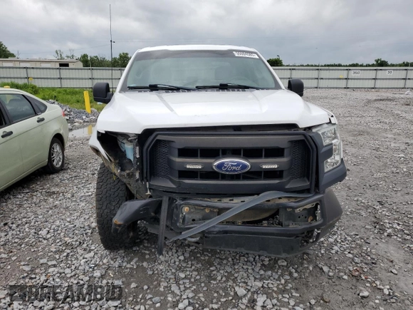 2017 Ford F-150 XL z VIN 1FTFX1EFXHKC26040, wystawiony jako Copart lot #55594585 z przebiegiem 76 490 mil mil oraz Szkoda całkowita • Salvage title. Historia ofert i sprzedaży dostępna na DreamBid. Obrazek 5.