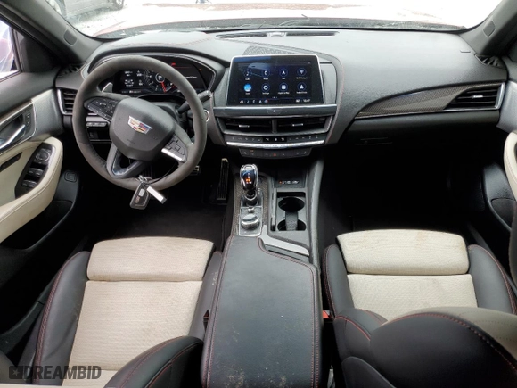 2023 Cadillac CT5 Sport with VIN 1G6DP5RK9P0139782, listed as a Copart auction lot 69603904 with 37,056 mi miles and Salvage Title. Bid and sale history available at carsss.com. Image 8.
