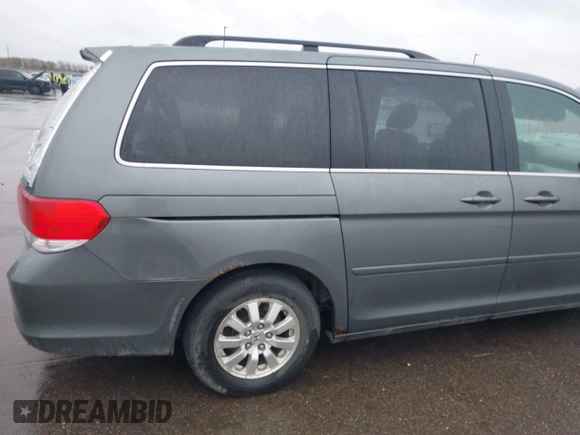 2008 Honda Odyssey EX-L with VIN 5FNRL386X8B406311, listed as a IAAI auction lot 42101372 with 1 mi miles. Bid and sale history available at carsss.com. Image 12.