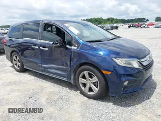 2018 Honda Odyssey EX z VIN 5FNRL6H51JB023999, wystawiony jako IAAI lot #42646538 z przebiegiem 149 249 mil mil oraz . Historia ofert i sprzedaży dostępna na DreamBid. Obrazek 1.