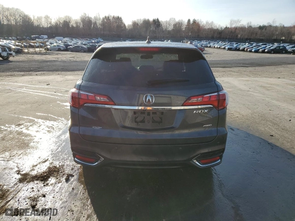 2016 Acura RDX Advance Pkg with VIN 5J8TB4H77GL010602, listed as a Copart auction lot 51518305 with 78,686 mi miles and Salvage Title. Bid and sale history available at carsss.com. Image 6.