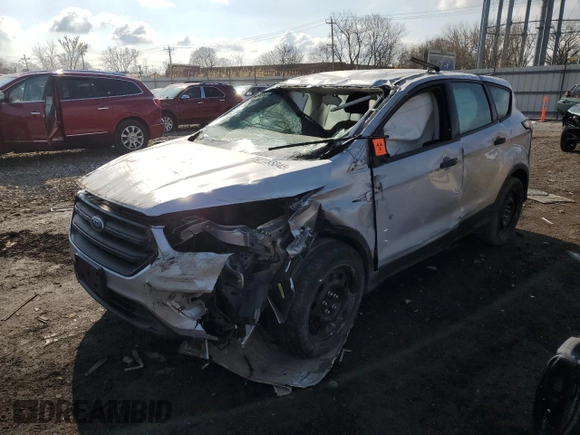 2017 Ford Escape S с VIN 1FMCU0F79HUB86529, выставлен на аукционе Copart как лот 52155845 с пробегом Не указан миль и Списание • Salvage title. История ставок и продаж доступна на DreamBid. Изображение 1.