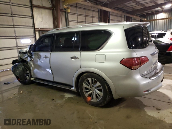 2017 Infiniti QX80 with VIN JN8AZ2NE3H9154840, listed as a Copart auction lot 37510004 with 0 mi miles. Bid and sale history available at carsss.com. Image 2.