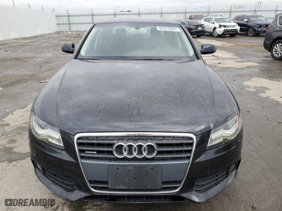 2011 Audi A4 2.0T Premium Plus with VIN WAUFFAFL8BA094963, listed as a Copart auction lot 86050884 with 92,857 mi miles and Salvage Title. Bid and sale history available at carsss.com. Image 5.