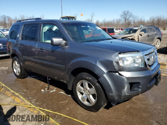 2011 Honda Pilot EX-L with VIN 5FNYF4H51BB093298, listed as a Copart auction lot 47587875 with 162,353 mi miles and Clean Title. Bid and sale history available at DreamBid. Image 4.