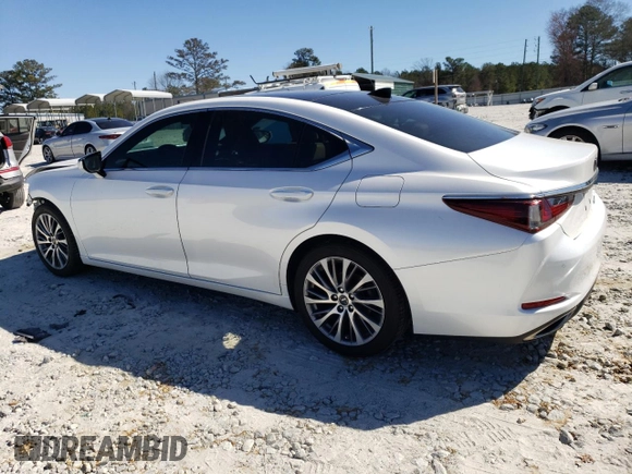 2020 Lexus ES with VIN 58ADZ1B18LU063593, listed as a Copart auction lot 46476125 with 77,273 mi miles and Salvage Title. Bid and sale history available at carsss.com. Image 2.