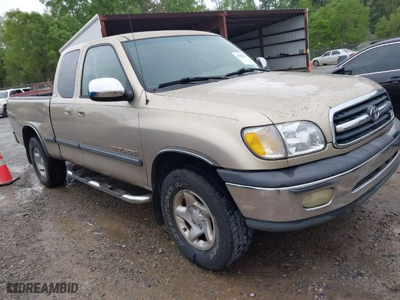 2002 Toyota Tundra SR5 with VIN 5TBRT34142S299780, listed as a IAAI auction lot 41981947 with 232,764 mi miles. Bid and sale history available at carsss.com. Image 1.