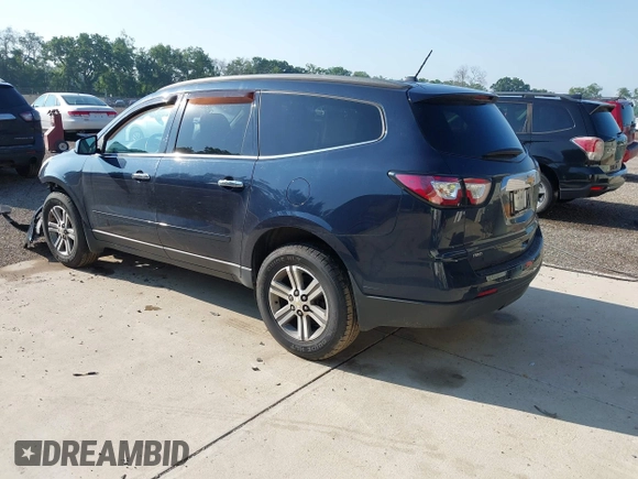 2015 Chevrolet Traverse LT with VIN 1GNKVHKD8FJ385472, listed as a IAAI auction lot 42630555 with 156,648 mi miles and . Bid and sale history available at DreamBid. Image 3.