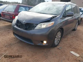 2013 Toyota Sienna XLE with VIN 5TDDK3DC6DS054942, listed as a IAAI auction lot 41172005 with 202,675 mi miles and . Bid and sale history available at DreamBid. Image 2.