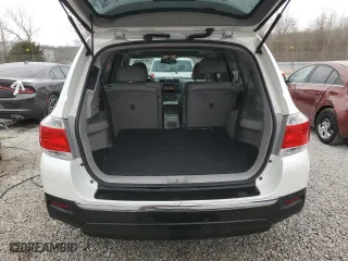 2013 Toyota Highlander with VIN 5TDZK3EH0DS102080, listed as a Copart auction lot 47295035 with 140,509 mi miles and Salvage Title. Bid and sale history available at carsss.com. Image 6.