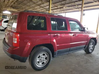 2016 Jeep Patriot Sport with VIN 1C4NJPBB1GD569940, listed as a Copart auction lot 51353825 with 95,302 mi miles and Salvage Title. Bid and sale history available at carsss.com. Image 3.