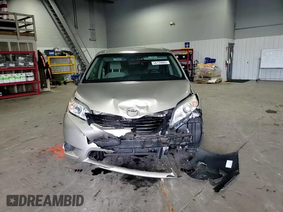 2015 Toyota Sienna L with VIN 5TDZK3DC1FS598628, listed as a Copart auction lot 54139805 with 113,364 mi miles and Salvage title. Bid and sale history available at DreamBid. Image 15.