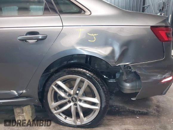 2017 Audi A4 Season of Audi Premium with VIN WAUDNAF49HN049681, listed as a IAAI auction lot 41561648 with 89,850 mi miles. Bid and sale history available at carsss.com. Image 18.