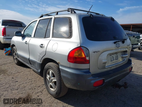 2004 Hyundai Santa Fe GLS with VIN KM8SC13EX4U799955, listed as a IAAI auction lot 41240442 with 281,394 mi miles. Bid and sale history available at carsss.com. Image 3.