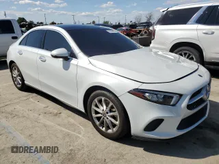 2020 Mercedes-Benz A 220 with VIN WDD3G4EB3LW039599, listed as a Copart auction lot 51869905 with 36,760 mi miles and Salvage Title. Bid and sale history available at DreamBid. Image 4.