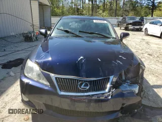 2010 Lexus IS 250 with VIN JTHCF5C25A5038073, listed as a Copart auction lot 54848695 with 180,133 mi miles and Salvage title. Bid and sale history available at DreamBid. Image 5.