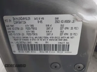 2006 Jeep Liberty Limited с VIN 1J4GL58576W113642, выставлен на аукционе IAAI как лот 42290963 с пробегом 273 565 миль миль и . История ставок и продаж доступна на DreamBid. Изображение 9.