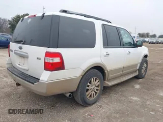 2010 Ford Expedition Eddie Bauer with VIN 1FMJU1H53AEA07197, listed as a IAAI auction lot 41443917 with 181,273 mi miles and . Bid and sale history available at DreamBid. Image 4.