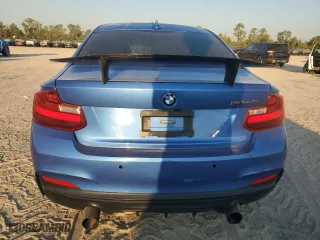 2017 BMW 2 Series M240i with VIN WBA2G1C34HV639283, listed as a Copart auction lot 75932744 with 43,470 mi miles and Salvage Title. Bid and sale history available at carsss.com. Image 6.