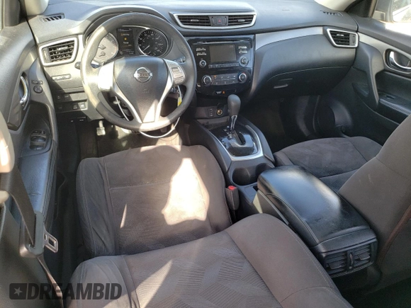 2015 Nissan Rogue SV with VIN KNMAT2MV8FP516359, listed as a Copart auction lot 84757064 with 151,373 mi miles and Salvage Title. Bid and sale history available at carsss.com. Image 8.