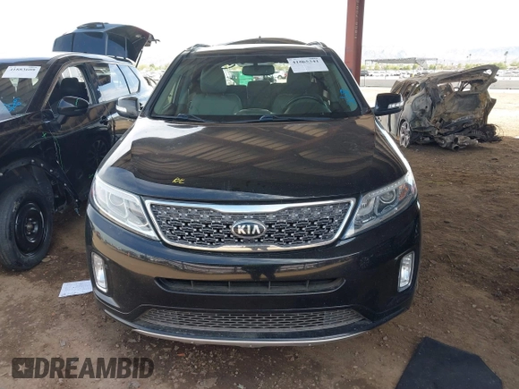 2014 Kia Sorento SX Limited with VIN 5XYKWDA77EG518912, listed as a IAAI auction lot 41865341 with 125,867 mi miles. Bid and sale history available at carsss.com. Image 13.