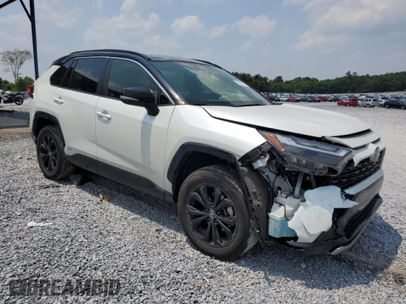 2023 Toyota RAV4 Hybrid XSE with VIN JTME6RFV2PJ035719, listed as a Copart auction lot 59431825 with 51,055 mi miles and Salvage title. Bid and sale history available at DreamBid. Image 4.