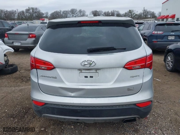 2016 Hyundai Santa Fe Sport with VIN 5XYZT3LB8GG317719, listed as a IAAI auction lot 41231206 with 168,096 mi miles. Bid and sale history available at carsss.com. Image 16.