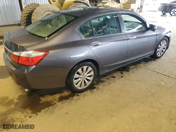 2014 Honda Accord Sedan EX with VIN 1HGCR2F79EA085278, listed as a Copart auction lot 48849495 with 200,716 mi miles and Salvage Title. Bid and sale history available at carsss.com. Image 3.