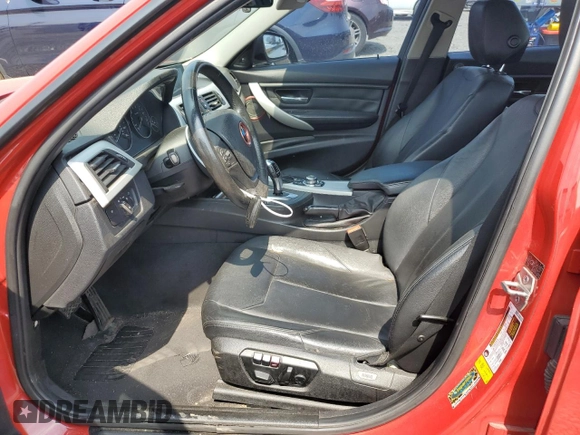 2013 BMW 3 Series 328i with VIN WBA3A5G55DNP23647, listed as a Copart auction lot 59254205 with 158,320 mi miles and Salvage title. Bid and sale history available at DreamBid. Image 7.