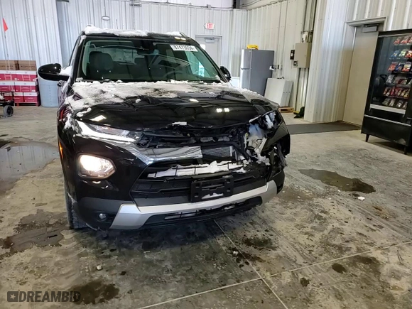 2022 Chevrolet TrailBlazer LT with VIN KL79MPS27NB107400, listed as a Copart auction lot 87473034 with 29,901 mi miles and Salvage Title. Bid and sale history available at carsss.com. Image 11.