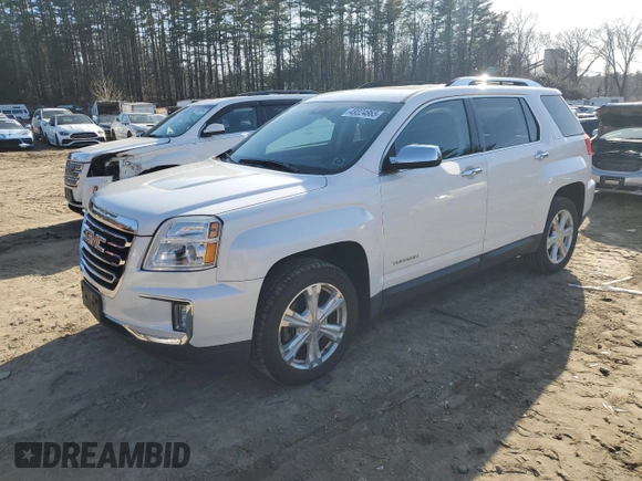 2017 GMC Terrain SLT with VIN 2GKFLUE34H6129510, listed as a Copart auction lot 49324865 with 48,879 mi miles and Salvage Title. Bid and sale history available at carsss.com. Image 1.