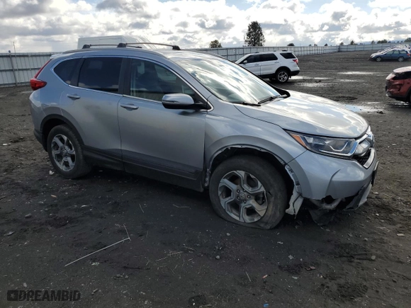 2018 Honda CR-V EX-L with VIN 2HKRW2H83JH680699, listed as a Copart auction lot 49187695 with 96,315 mi miles and Salvage Title. Bid and sale history available at carsss.com. Image 4.