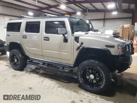 2003 Hummer H2 with VIN 5GRGN23U93H122385, listed as a Copart auction lot 45016915 with 148,756 mi miles and Clean Title. Bid and sale history available at carsss.com. Image 4.